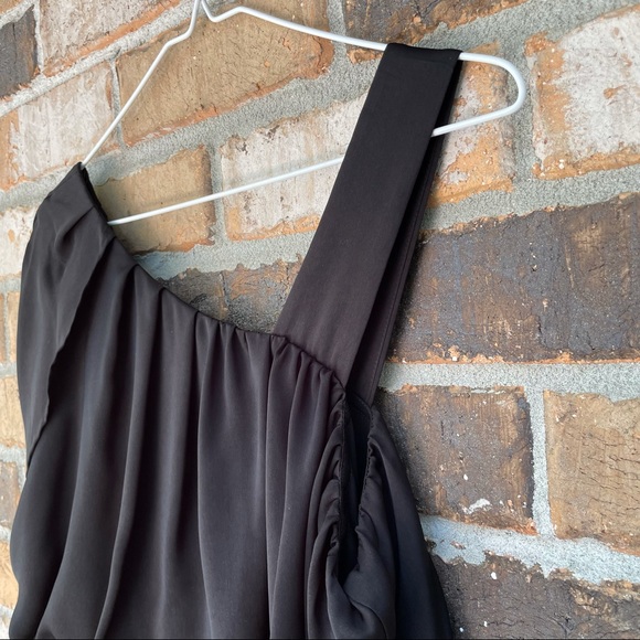 BCBGeneration Black One Shoulder Dress - Picture 5 of 10